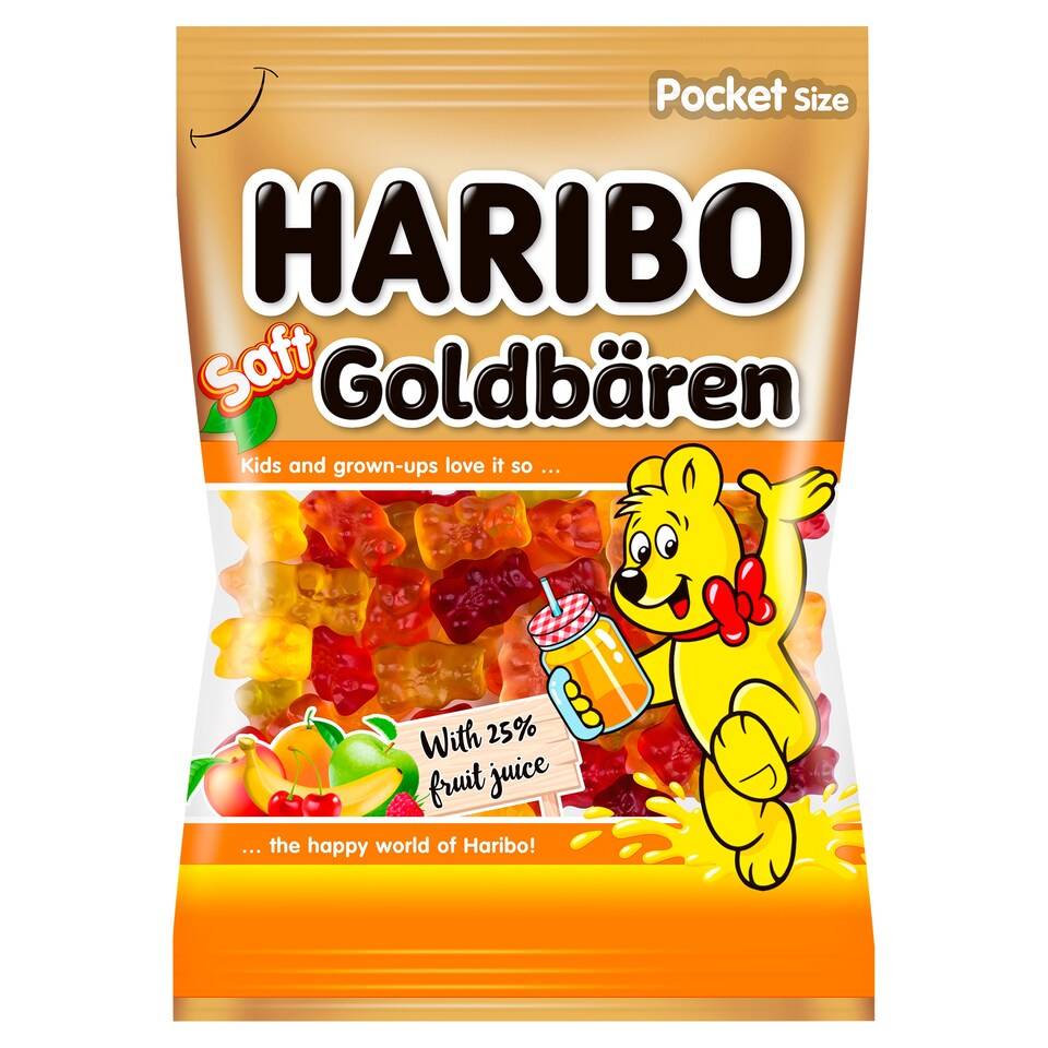Haribo Saft Goldbaren 85g 