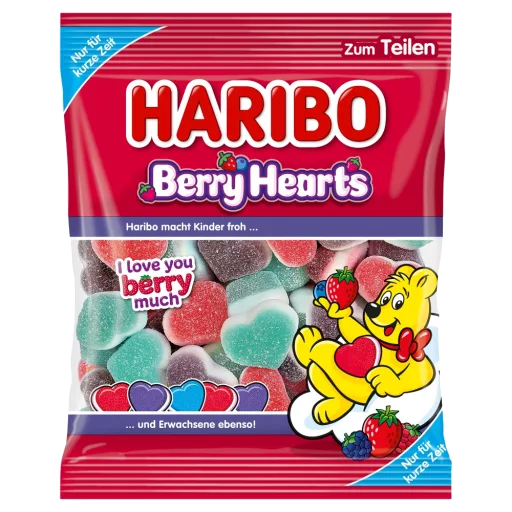 Haribo Berry Hearts 160g 