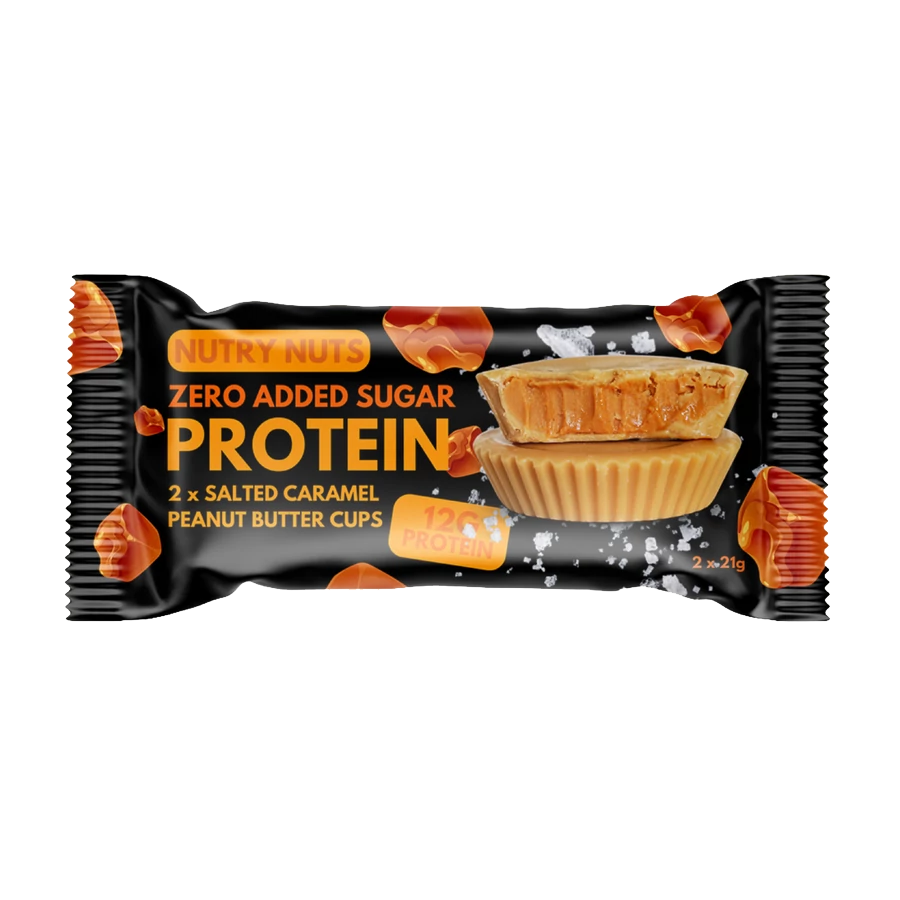 NUTRY NUTS Protein Peanut Butter Cups - Salted Caramel 42g 