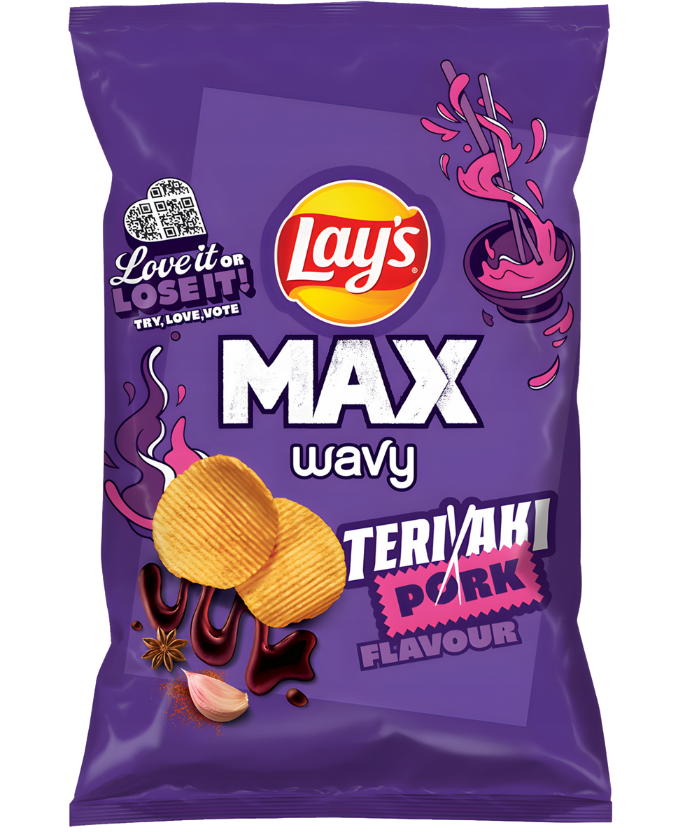 Lay's MAX Teriyaki Pork 120g  