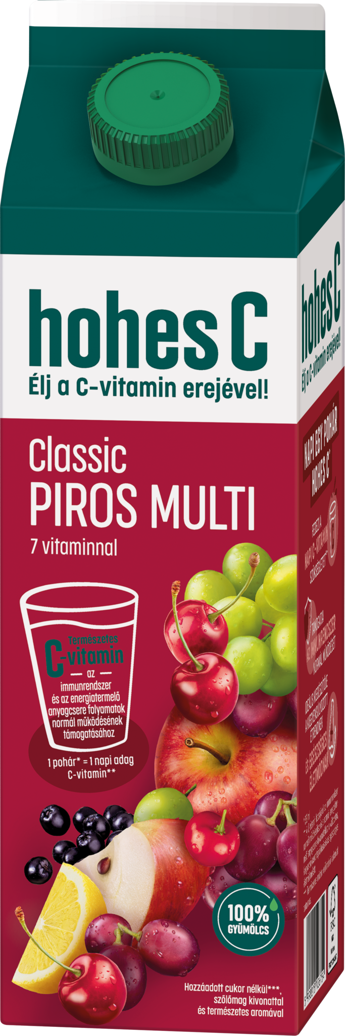 HohesC 1l Piros Multivitamin 100%  