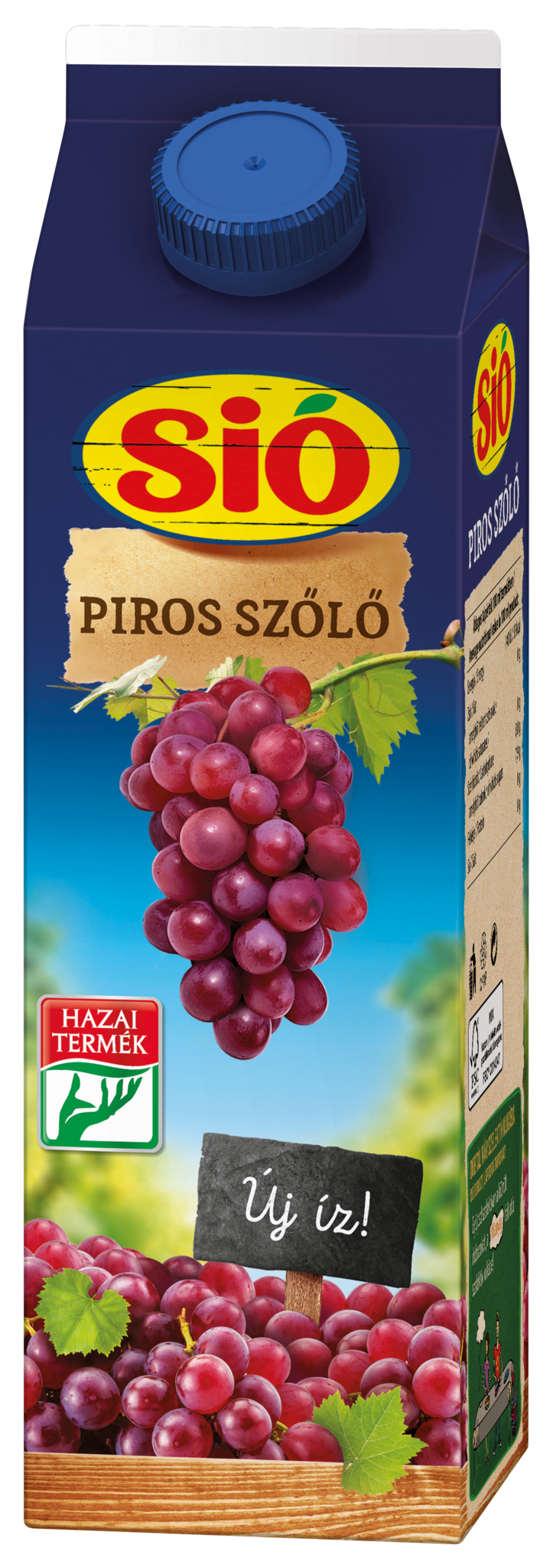 Sió 1L Piros Szőlő 20% 