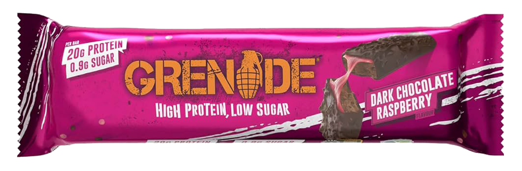 Grenade High Protein Bar 60g Dark Chocolate Raspberry  