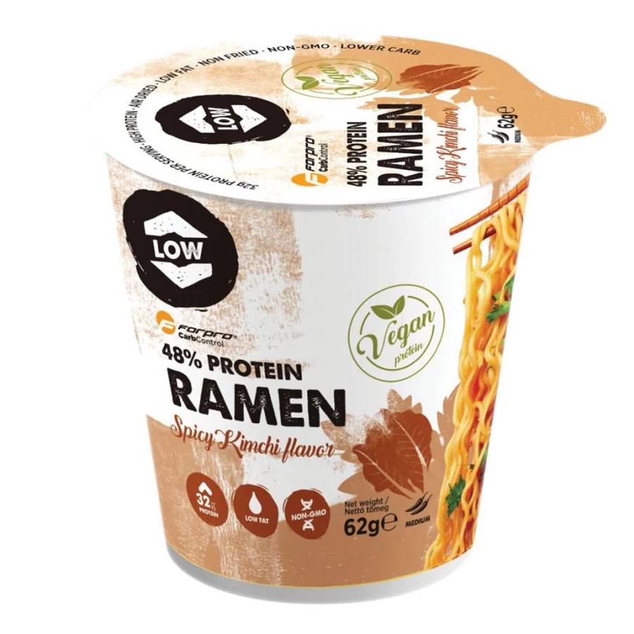 FORPRO 48% Protein RAMEN Spicy Kimchi 62g 