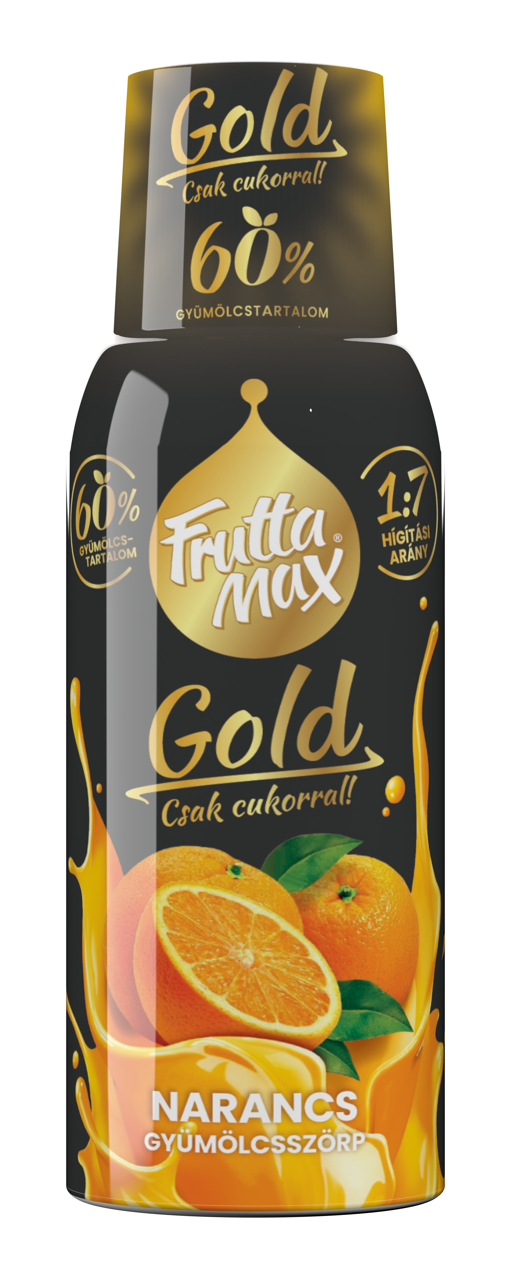 Frutta Max GOLD Narancs ízű szörp  500ml  DRS 