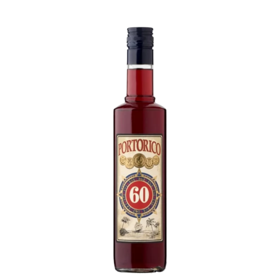 Portorico Rum 60% 0,5l 