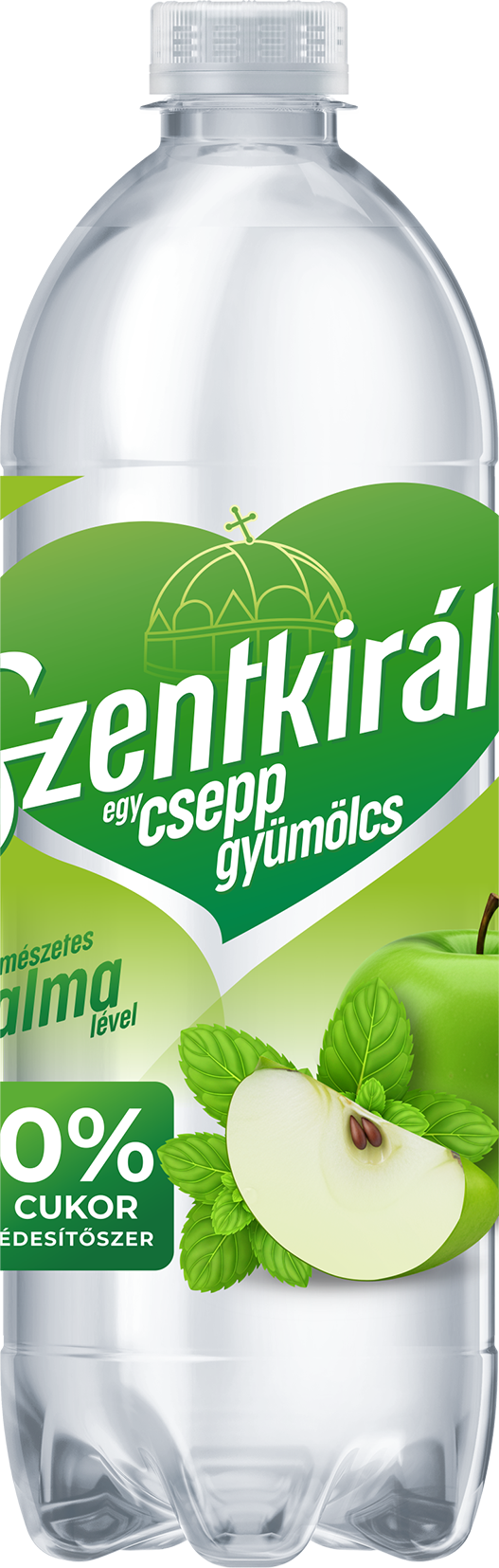 Szentkirályi 0,7l Egy Csepp Gyümölcs Alma-Menta DRS