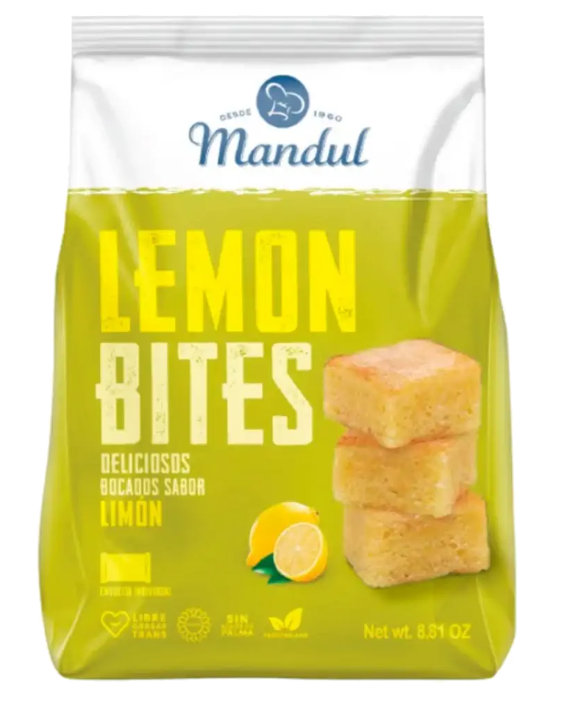 Mandul Lemon Bites citrom 200g  
