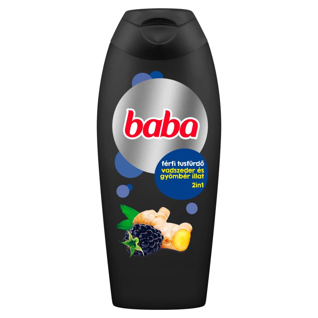 Baba Férfi Tusfürdő 400ml Vadszeder és Gyömbér 