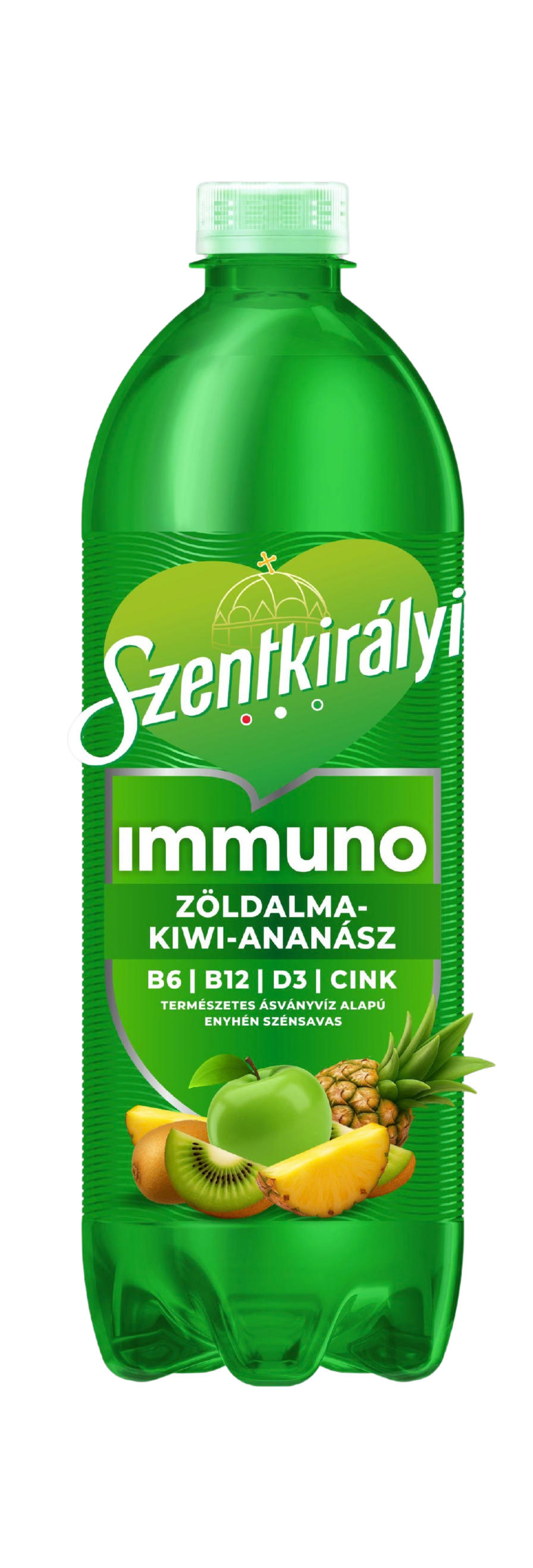 Szentkirályi 0,7l Immuno Alma-Kiwi-Ananász  DRS