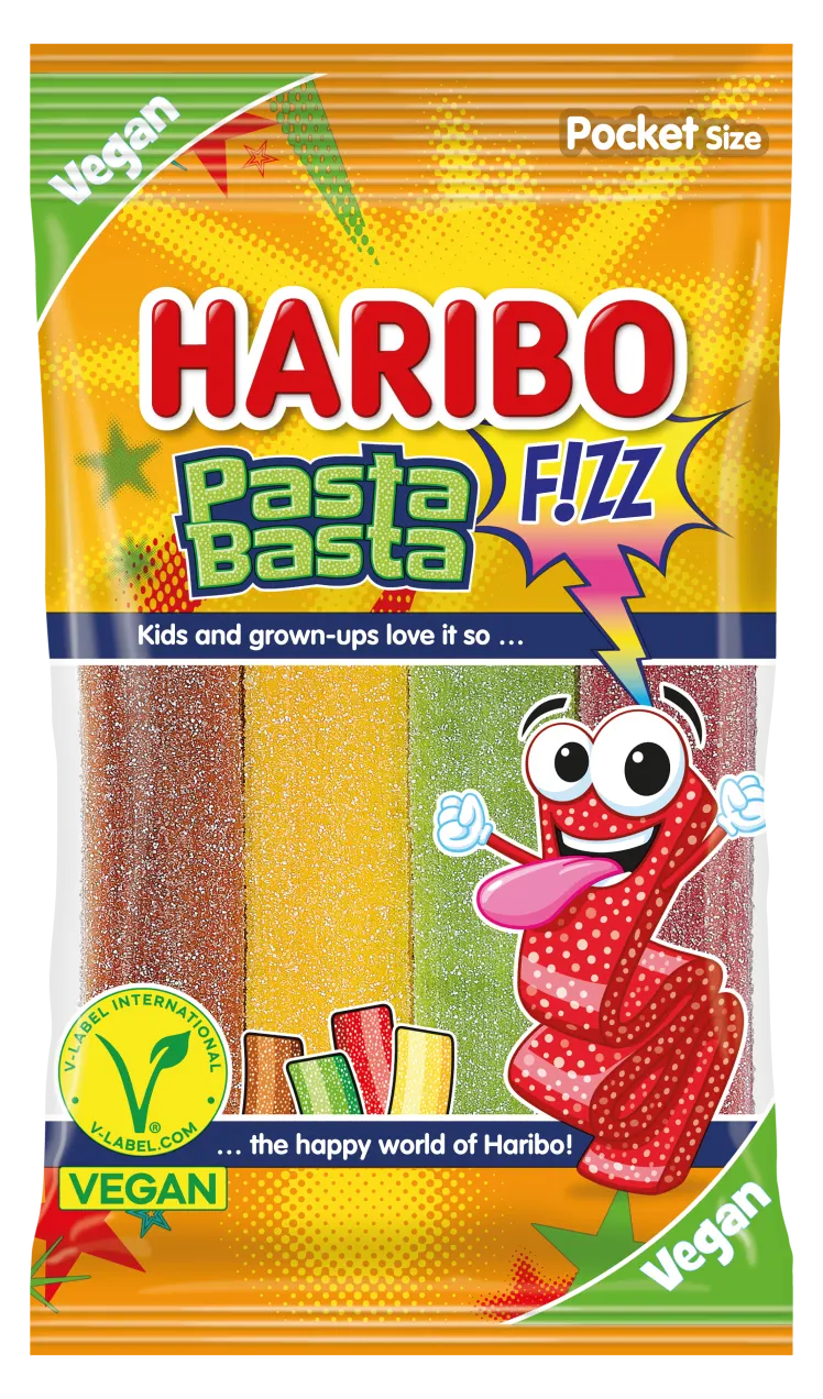Haribo Pasta Basta FIZZ! 80g 