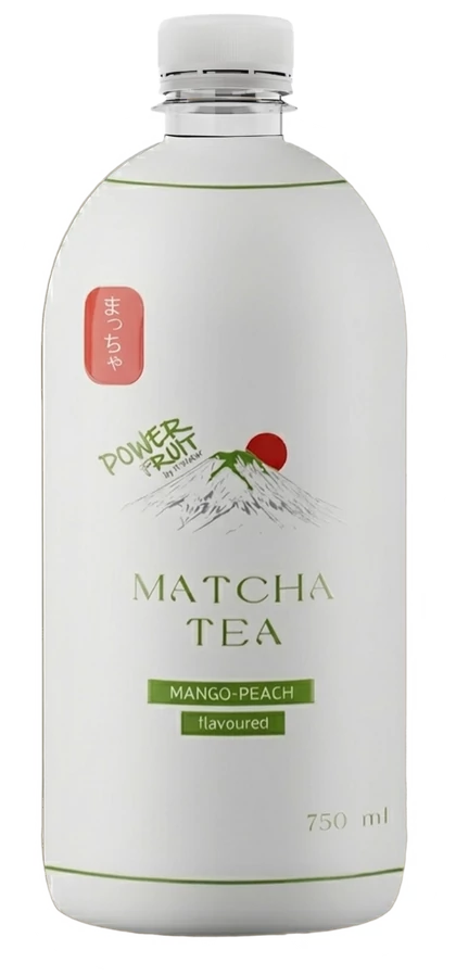 Power Fruit Matcha Tea Mangó-Őszibarack 750ml  DRS