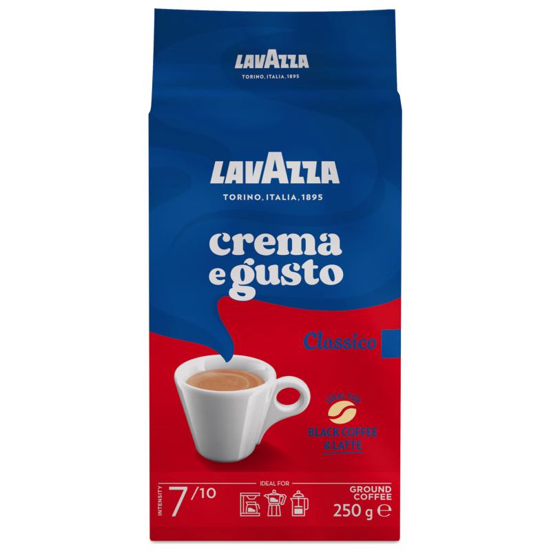 Lavazza őrölt kávé Crema e Gusto 250g  