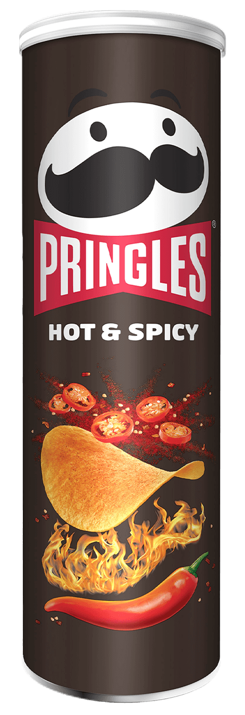 Pringles Hot & Spicy 125g 