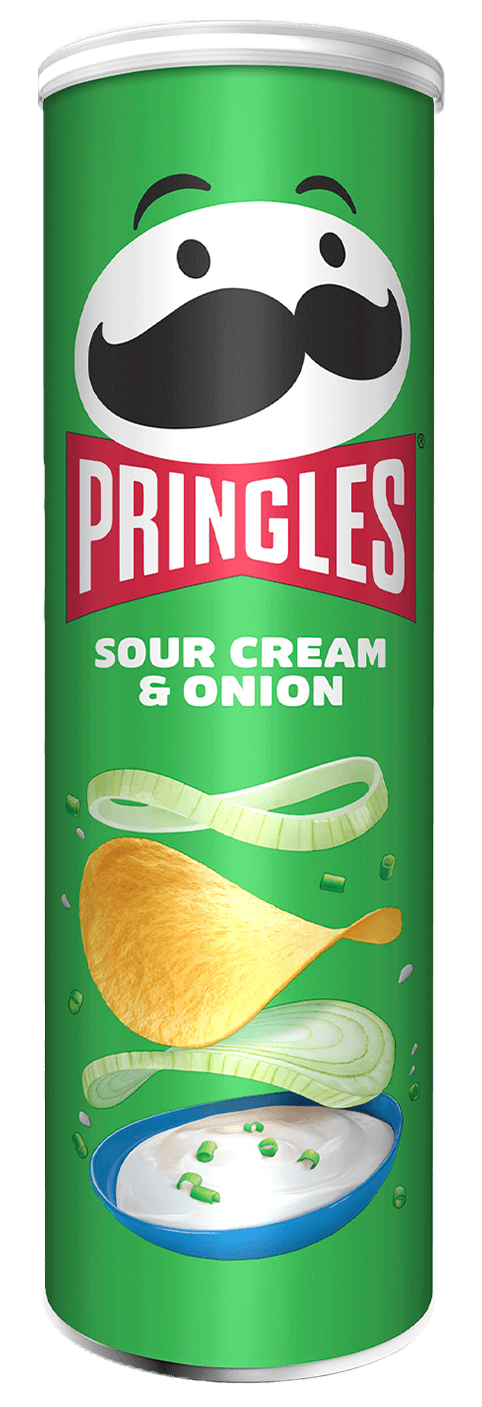 Pringles Sour Cream & Onion 125g  