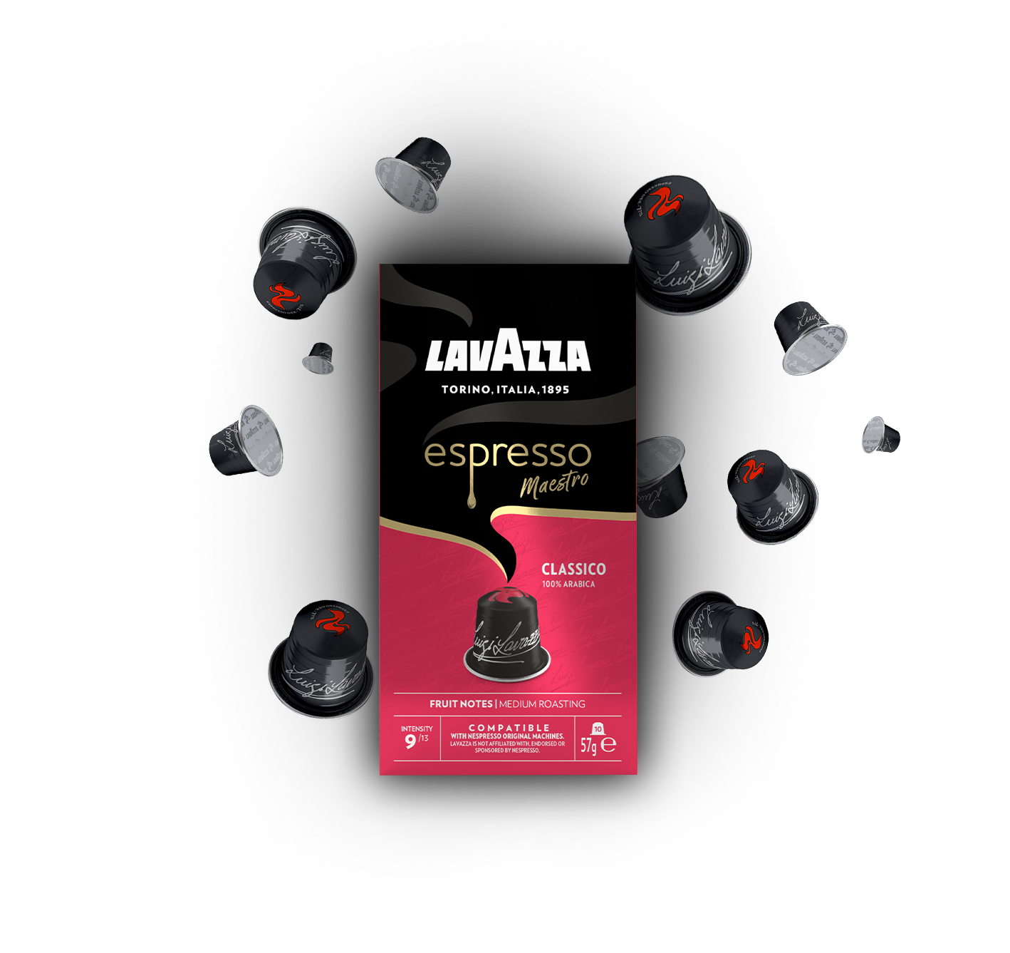 Lavazza Nespresso Classico 10 x 5,7g caps.  