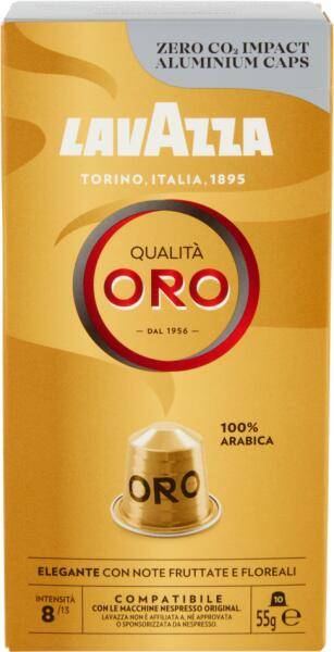 Lavazza Nespresso Oro 10 x 5,5g caps.   