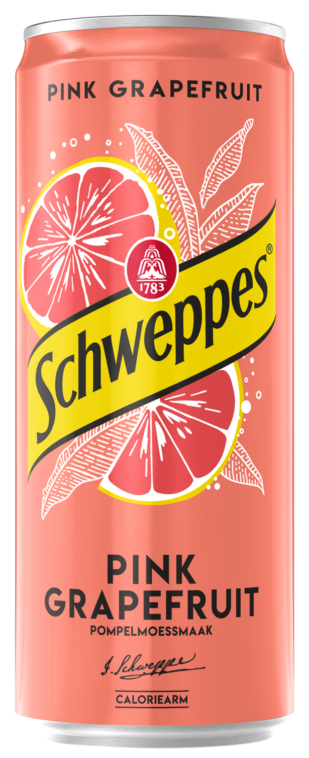 Schweppes Pink Grapefruit 0,33l CAN  DRS