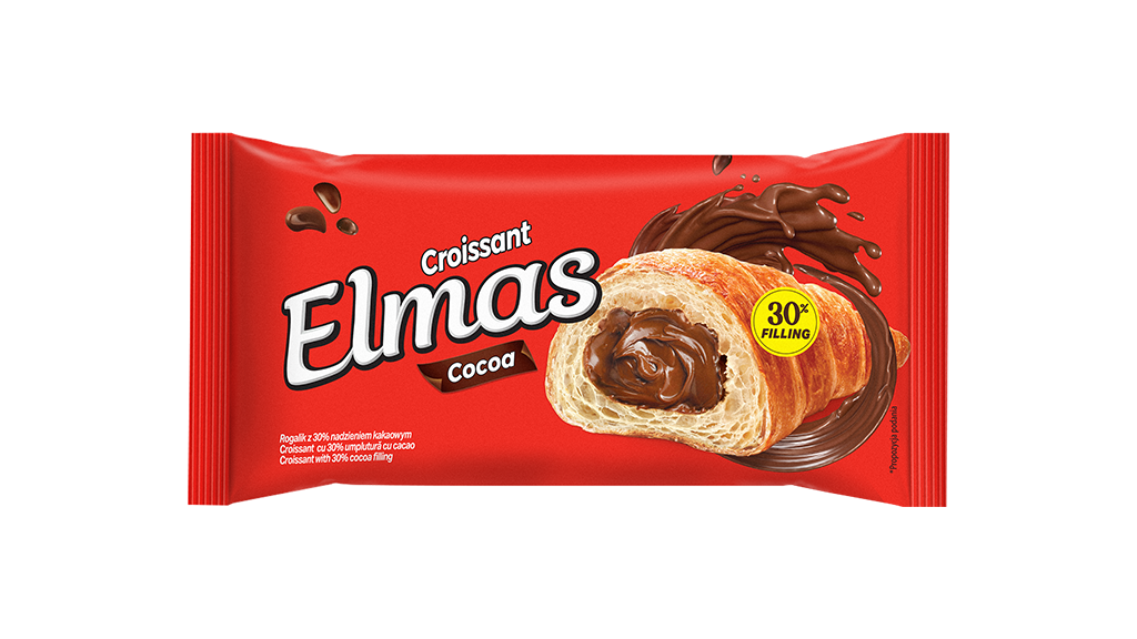 ELMAS Croissant Kakaós 48g 
