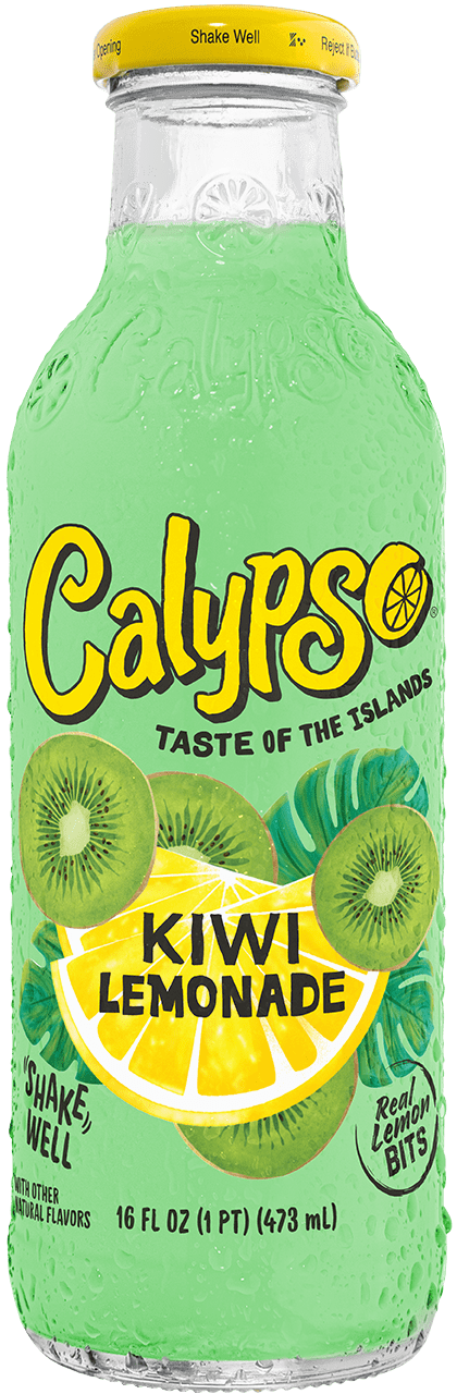 Calypso Kiwi Lemonade 473ml  DRS