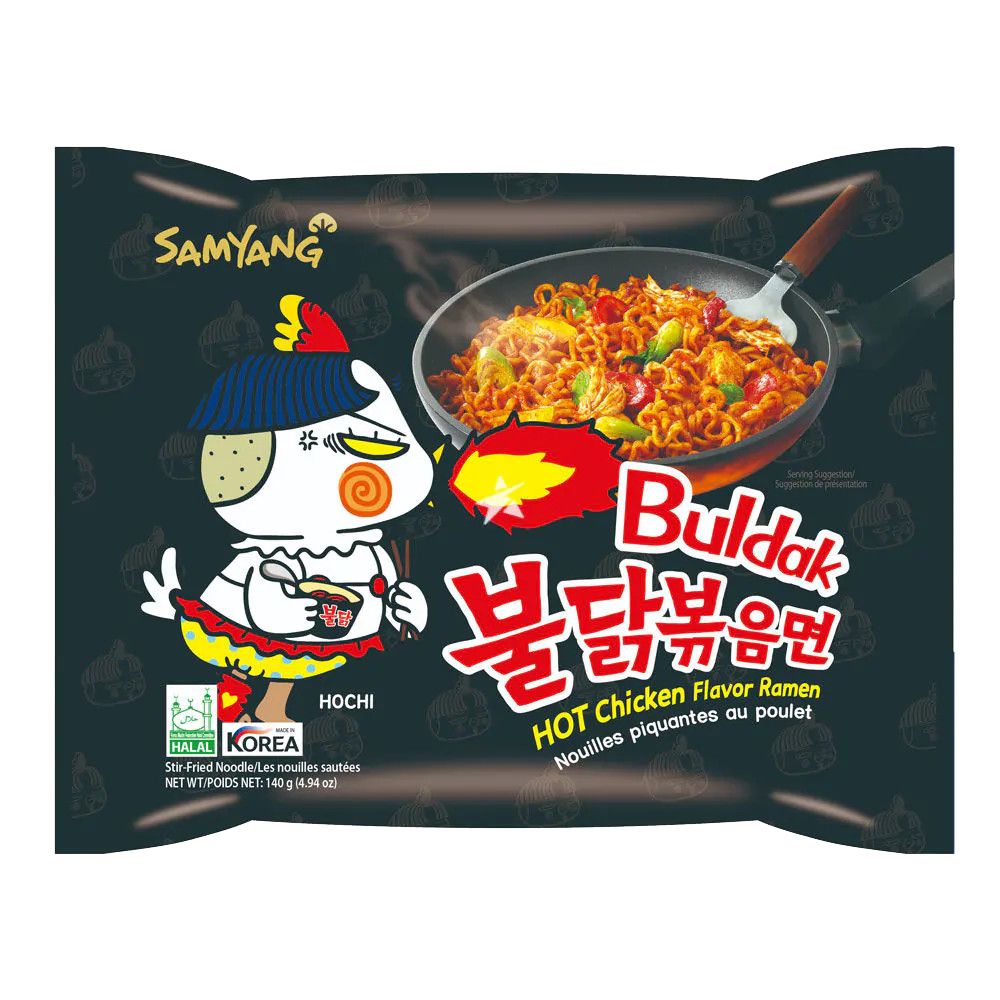 Buldak Instant tészta Multipack original 140g 