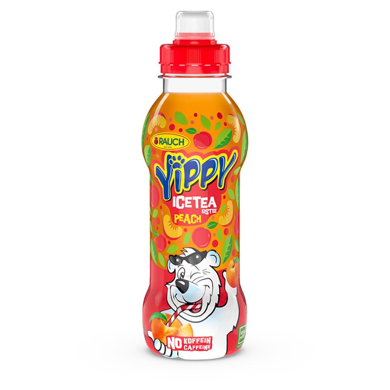 Rauch Yippy 0,33l ICE TEA Őszibarack  DRS