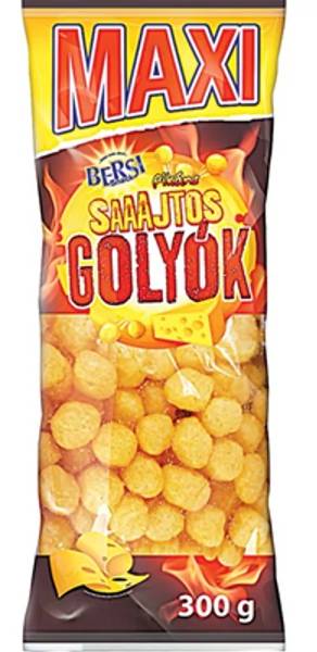 Bersi Snack Pikáns Sajtos golyó 300g  