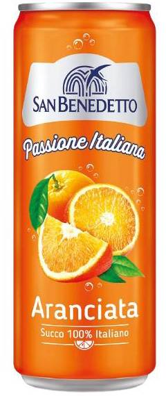 San Benedetto 0,33l CAN Italian Passion narancs  DRS 