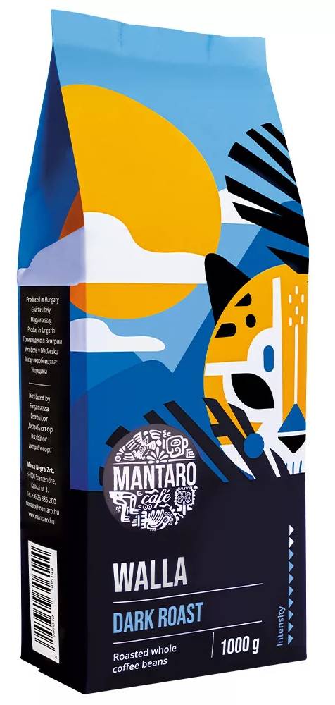 Mantaro Walla Dark Roast szemes kávé 1000g  